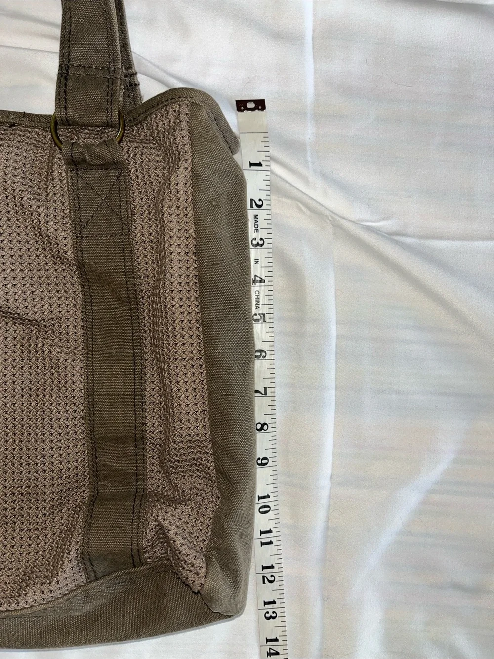 Kavu Gorpcore Brown Woven-Panel Carryall Tote
